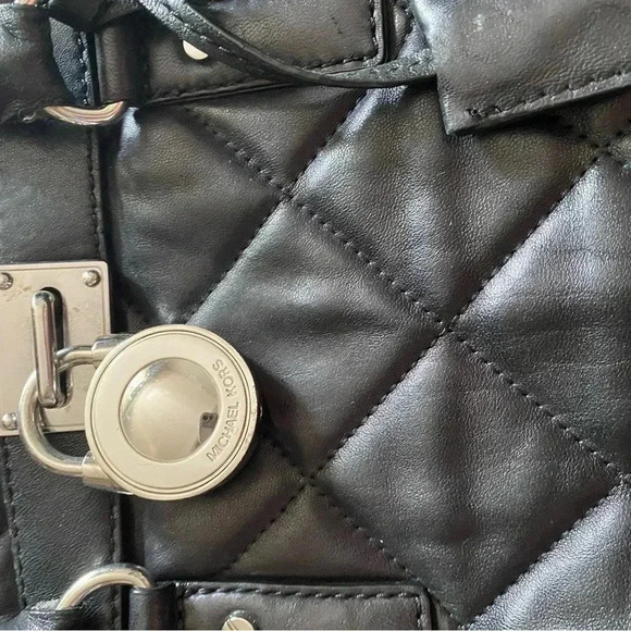 Michael Kors quilted Hamilton  handbag - Picture 3 of 16